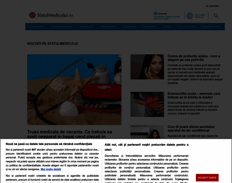 Sfatulmedicului.ro thumbnail Sfatulmedicului.ro thumbnail