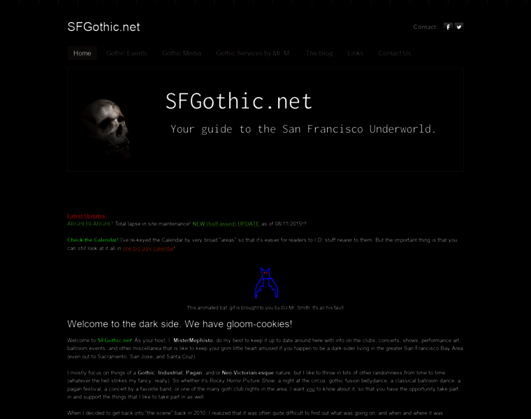 Sfgothic.net thumbnail