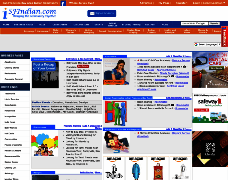Sfindian.com thumbnail