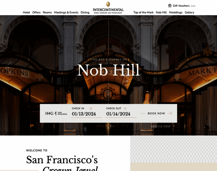 Sfmarkhopkins.com thumbnail