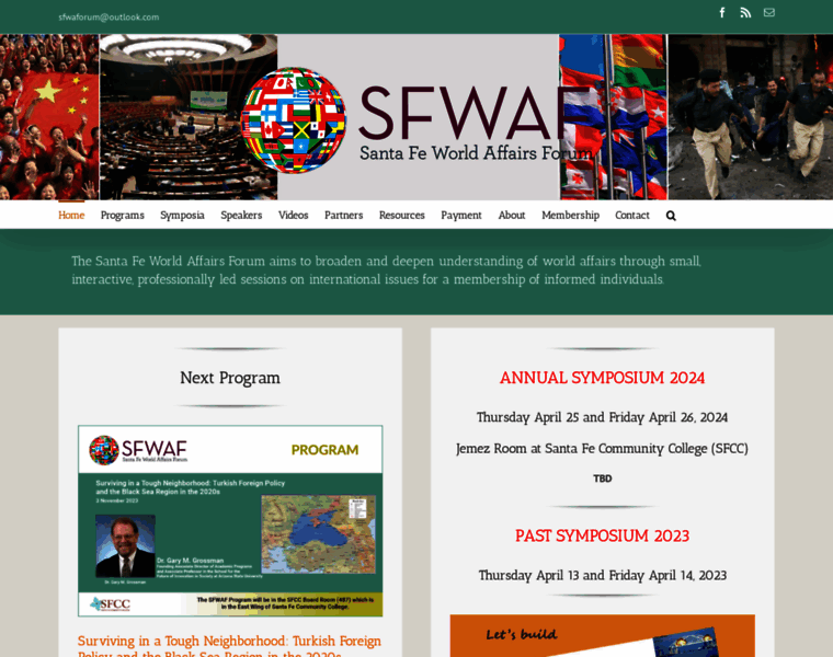 Sfwaf.org thumbnail