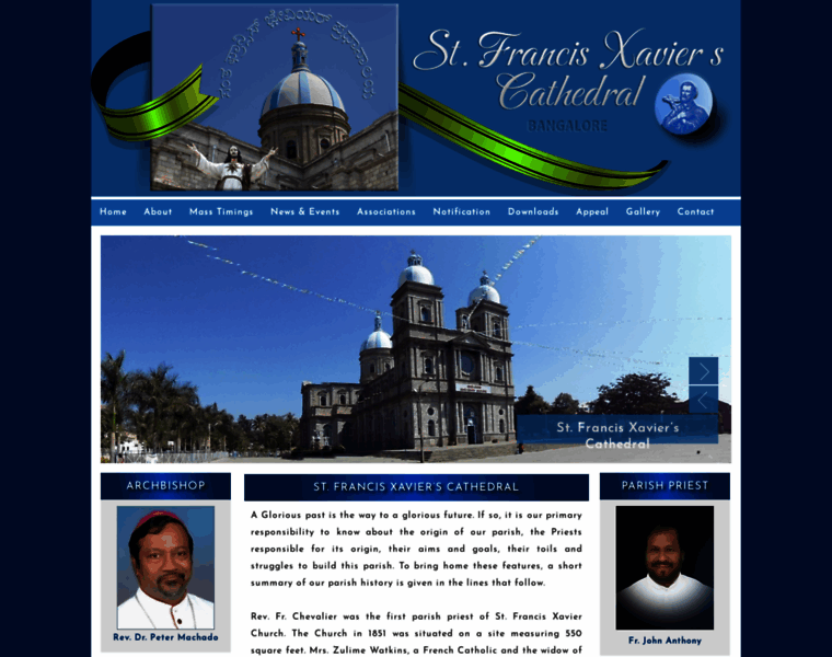 Sfxcathedralbangalore.in thumbnail