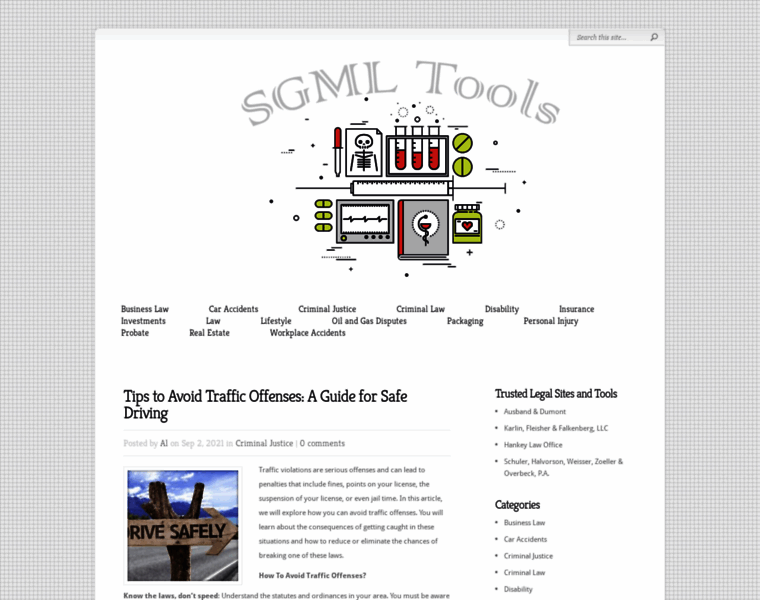 Sgml-tools.org thumbnail
