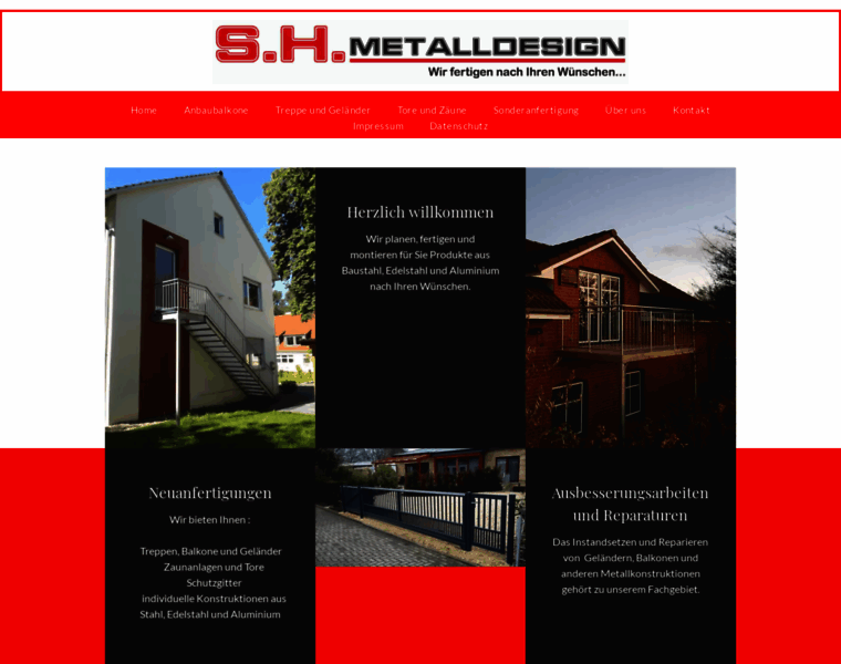 Sh-metalldesign.de thumbnail