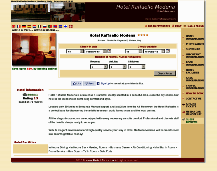 Sh-raffaello-modena.hotel-rez.com thumbnail