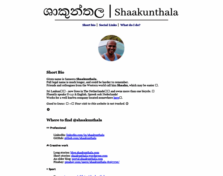 Shaakunthala.com thumbnail