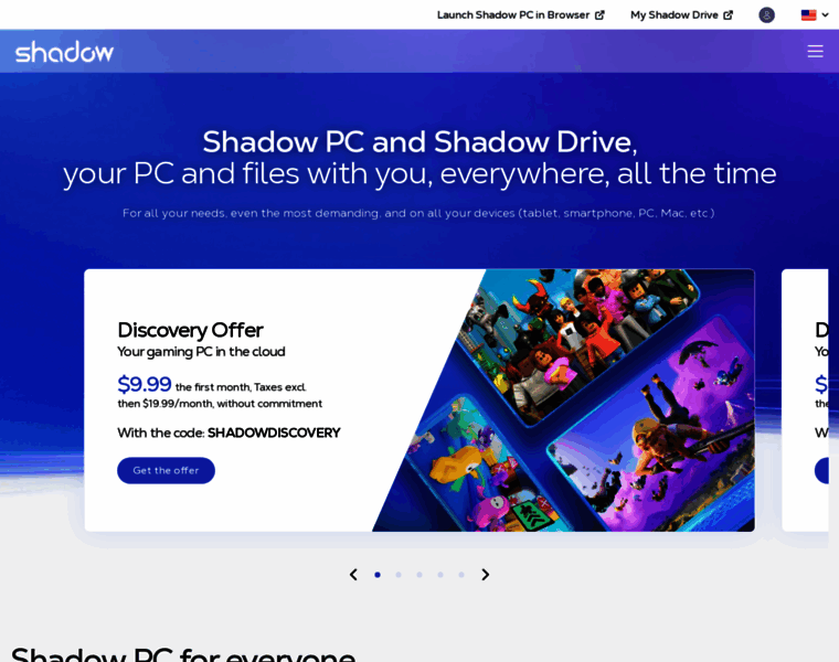 Shadow.tech thumbnail