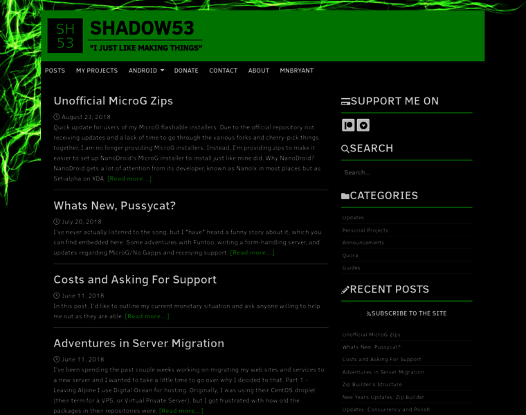 Shadow53.com thumbnail