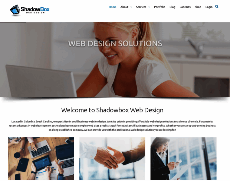 Shadowboxwebdesign.com thumbnail