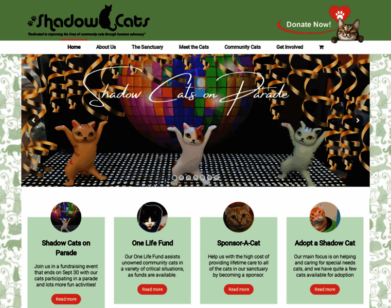 Shadowcats.net thumbnail