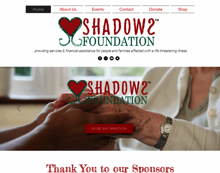 Shadowsfoundation.org thumbnail