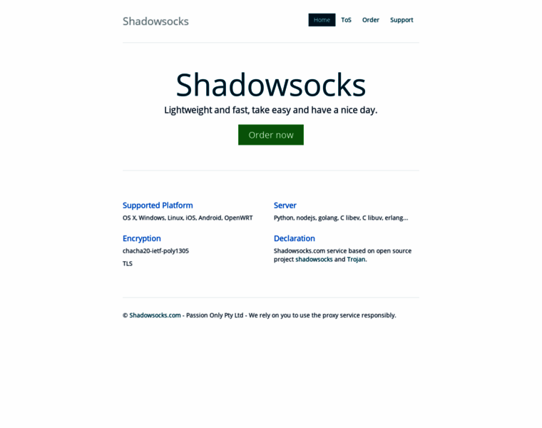 Shadowsocks.nz thumbnail