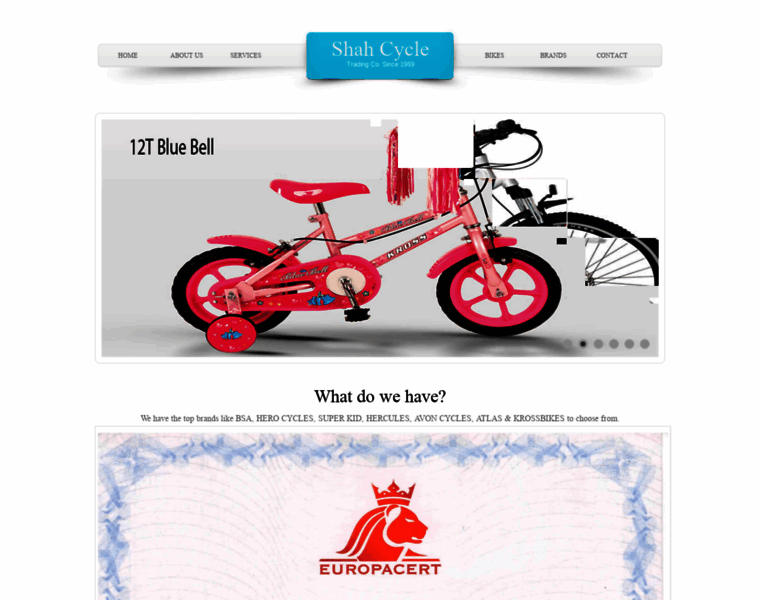 Shahcycles.com thumbnail