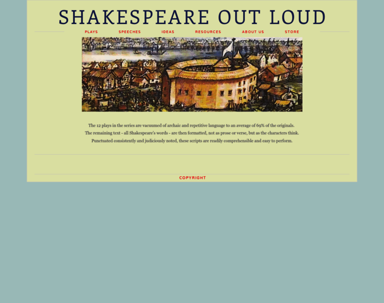 Shakespeareoutloud.ca thumbnail