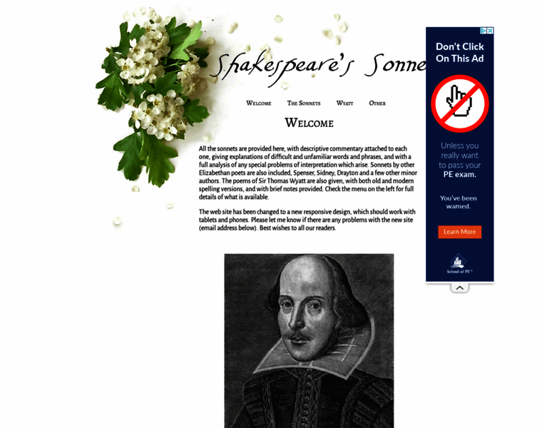 Shakespeares-sonnets.com thumbnail