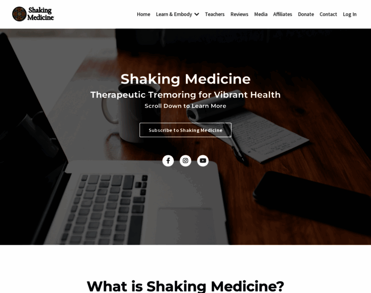 Shakingmedicine.com thumbnail