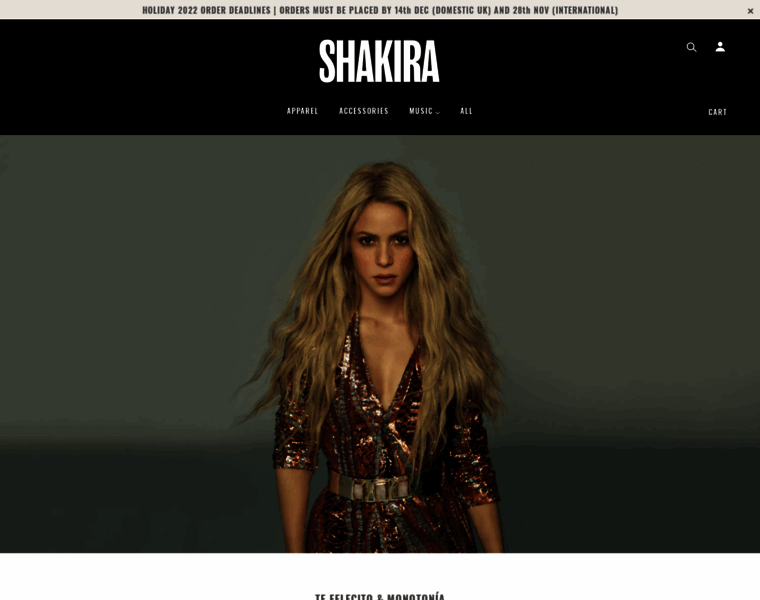 Shakiramerchandise-eu.com thumbnail