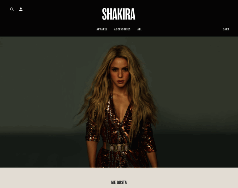 Shakiramerchandise.com thumbnail