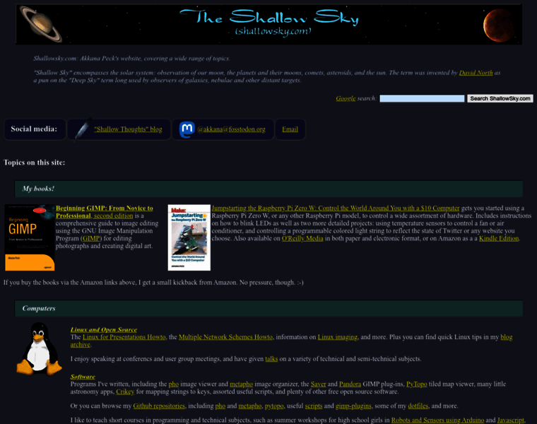 Shallowsky.com thumbnail Shallowsky.com thumbnail