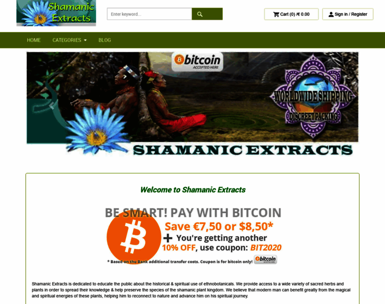 Shamanic-extracts.info thumbnail