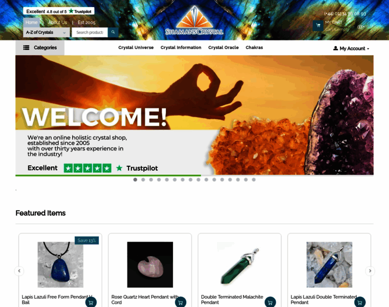 Shamanscrystal.co.uk thumbnail Shamanscrystal.co.uk thumbnail