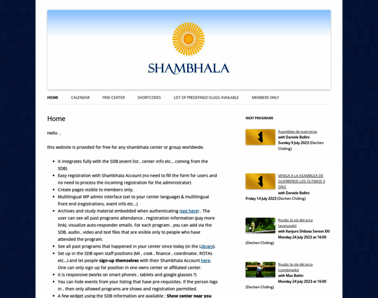 Shambhala.ws thumbnail