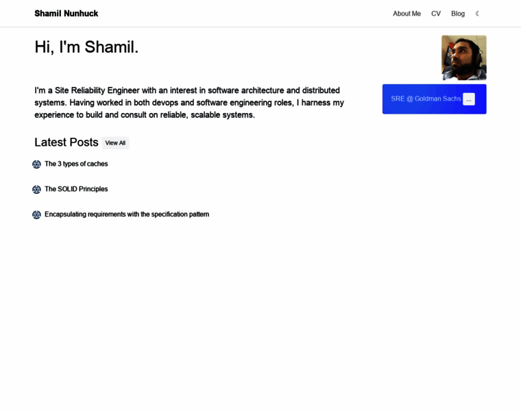 Shamil.co.uk thumbnail