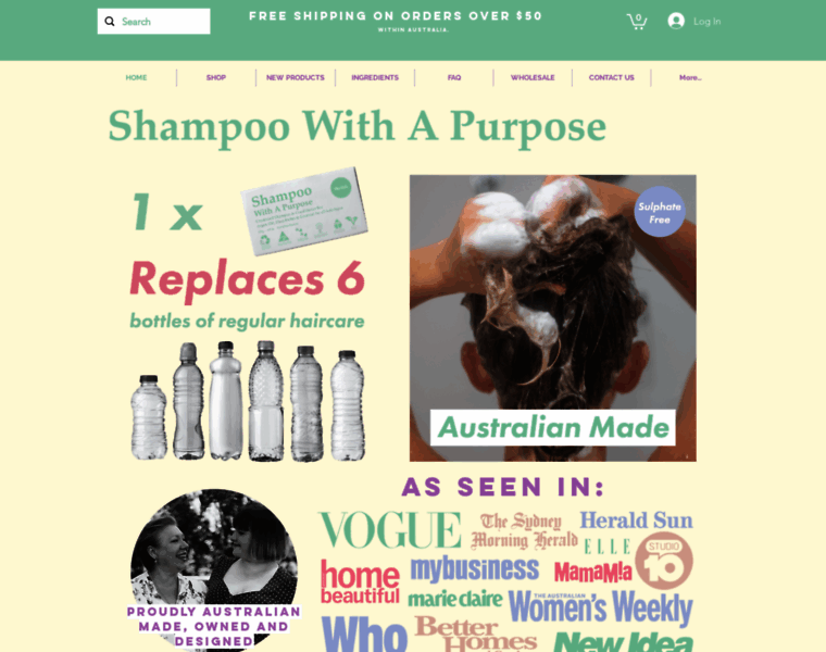 Shampoowithapurpose.com thumbnail