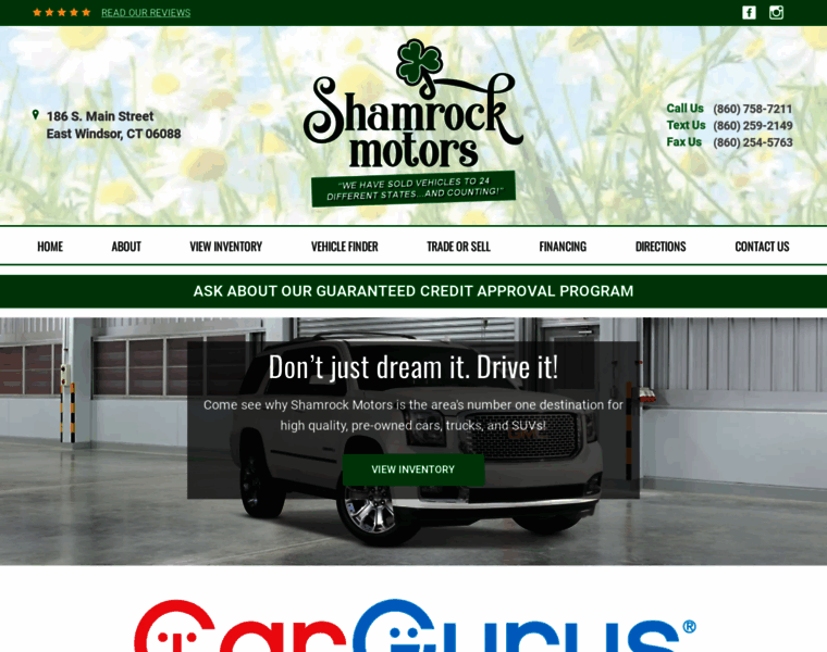 Shamrockcars.com thumbnail