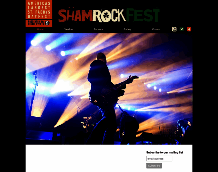 Shamrockfest.com thumbnail