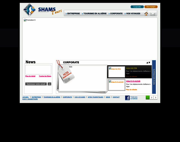 Shamstours.com thumbnail