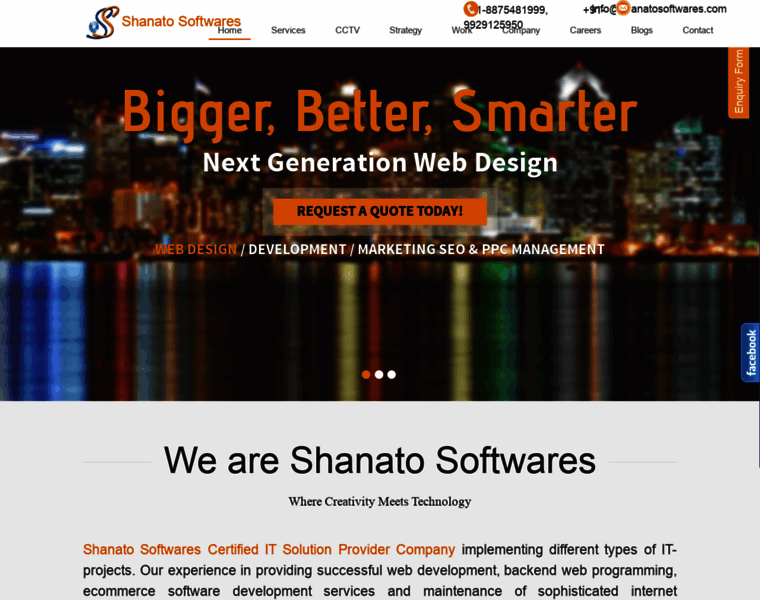 Shanatosoftwares.com thumbnail