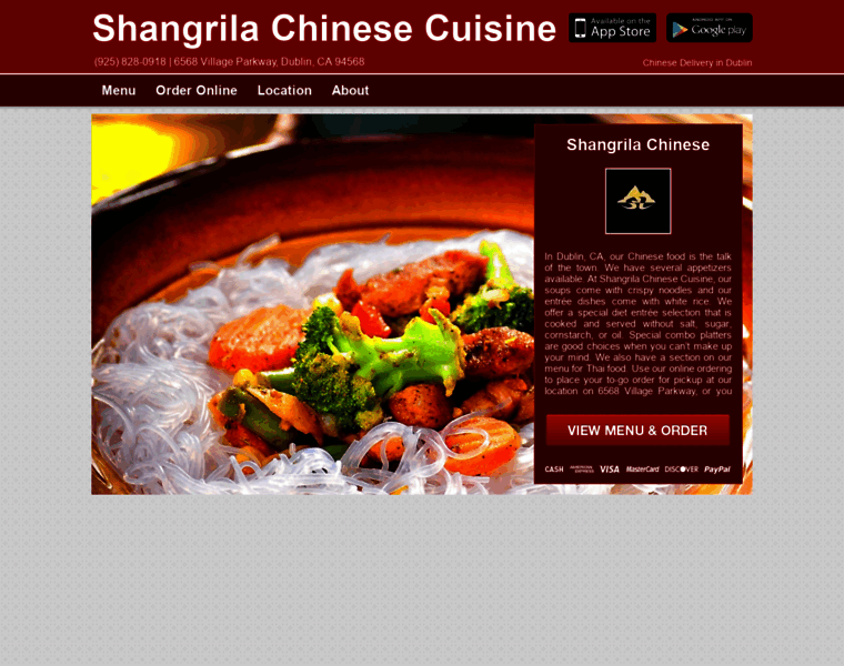 Shangrilachinesecuisine.com thumbnail