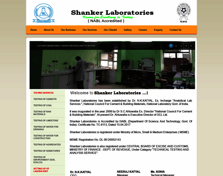 Shankerlaboratories.com thumbnail