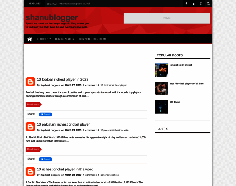 Shanublogger.com thumbnail