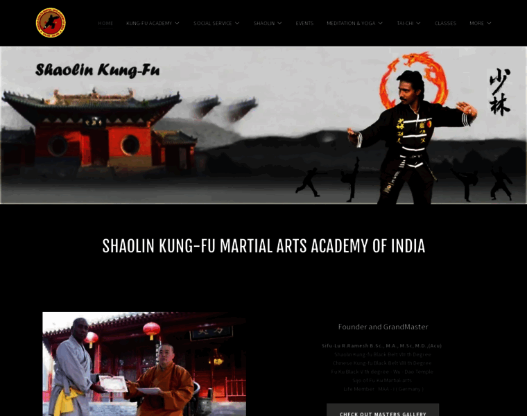 Shaolinindia.in thumbnail