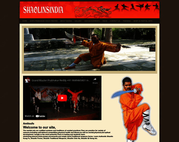 Shaolinsindia.com thumbnail