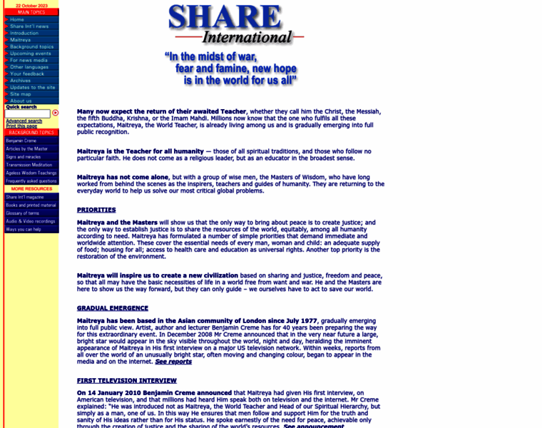 Share-international.info thumbnail