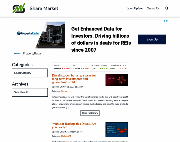 Share-market.in thumbnail