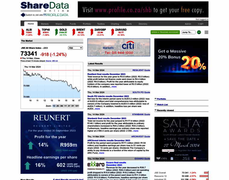 Sharedata.co.za thumbnail