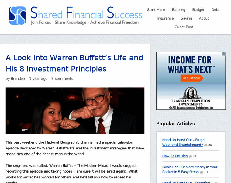 Sharedfinancialsuccess.com thumbnail