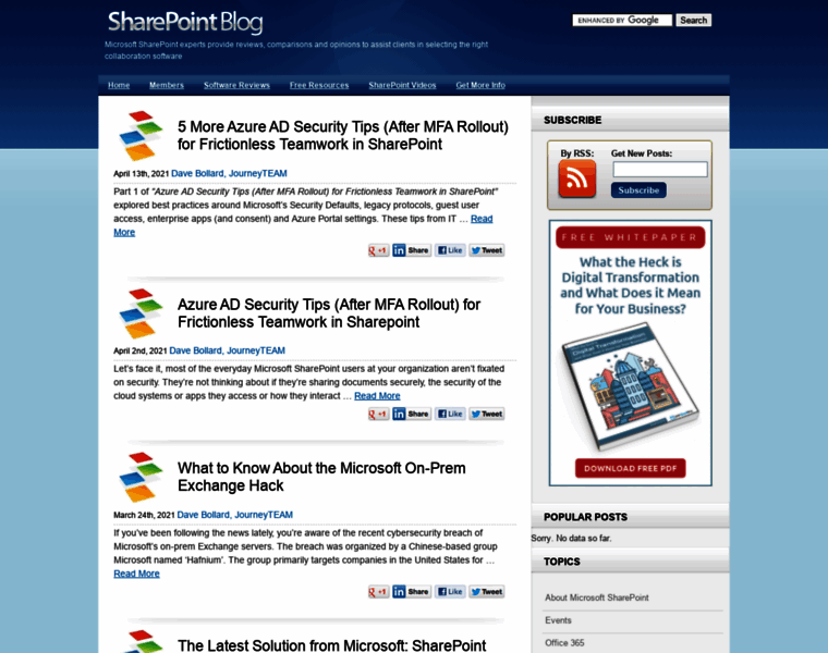 Sharepoint-blog.com thumbnail