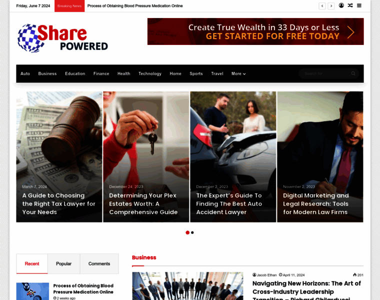 Sharepowered.com thumbnail