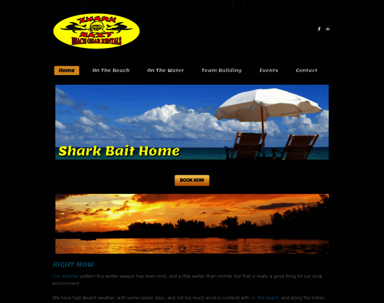 Sharkbaitbeachgearrentals.com thumbnail