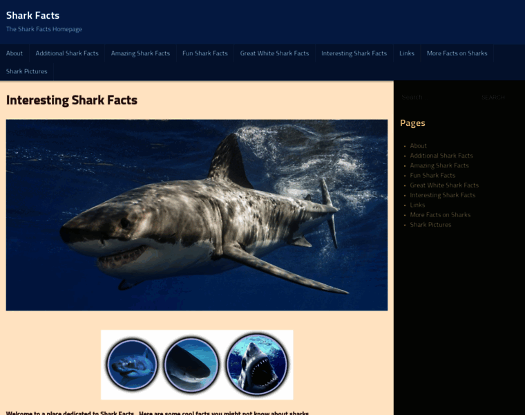 Sharkfacts.org thumbnail