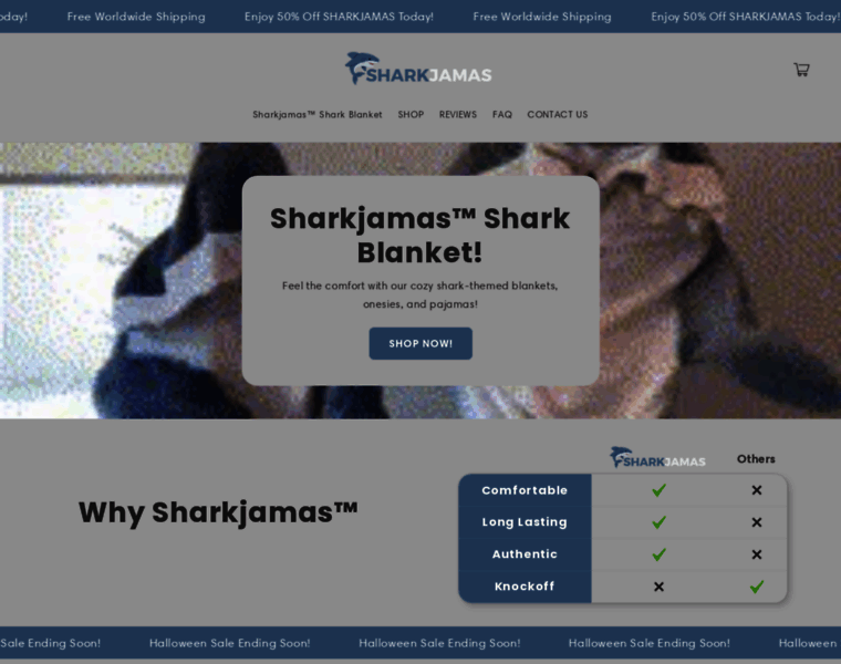 Sharkjamas.com thumbnail