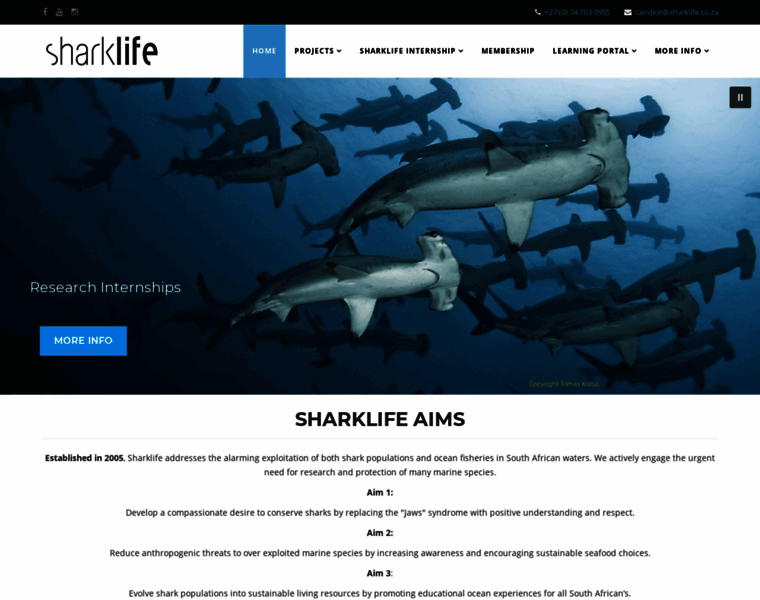 Sharklife.co.za thumbnail