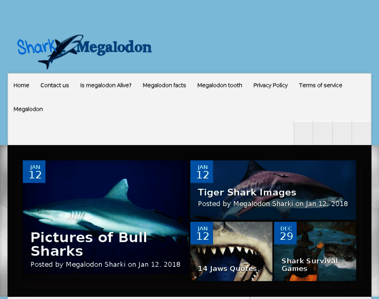 Sharkmegalodon.com thumbnail