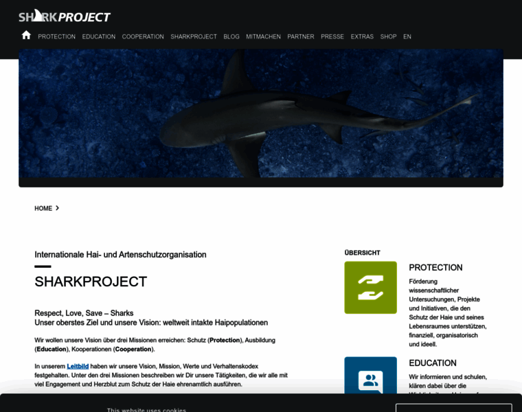 Sharkproject.org thumbnail