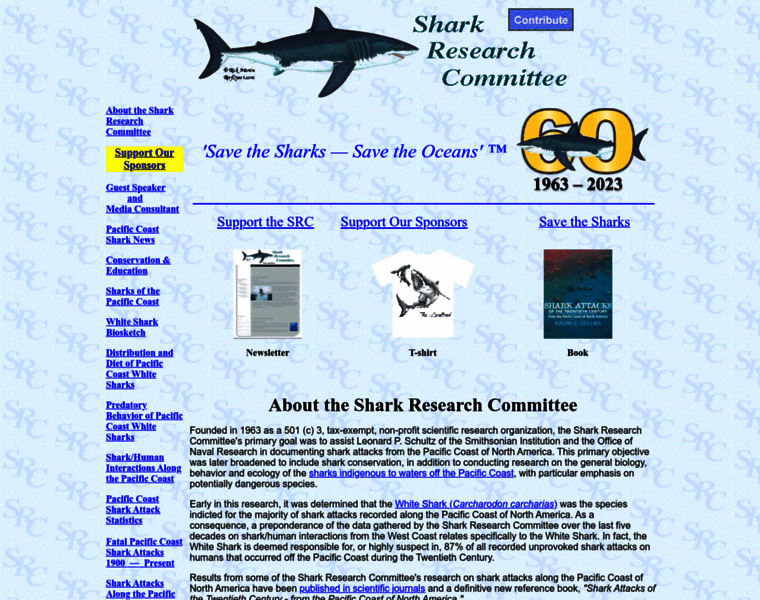 Sharkresearchcommittee.com thumbnail